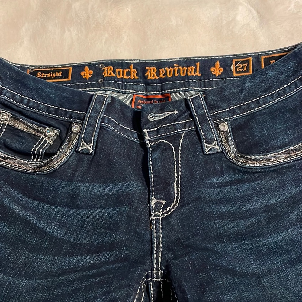 EUC Rock Revival Deeka Straight size 27